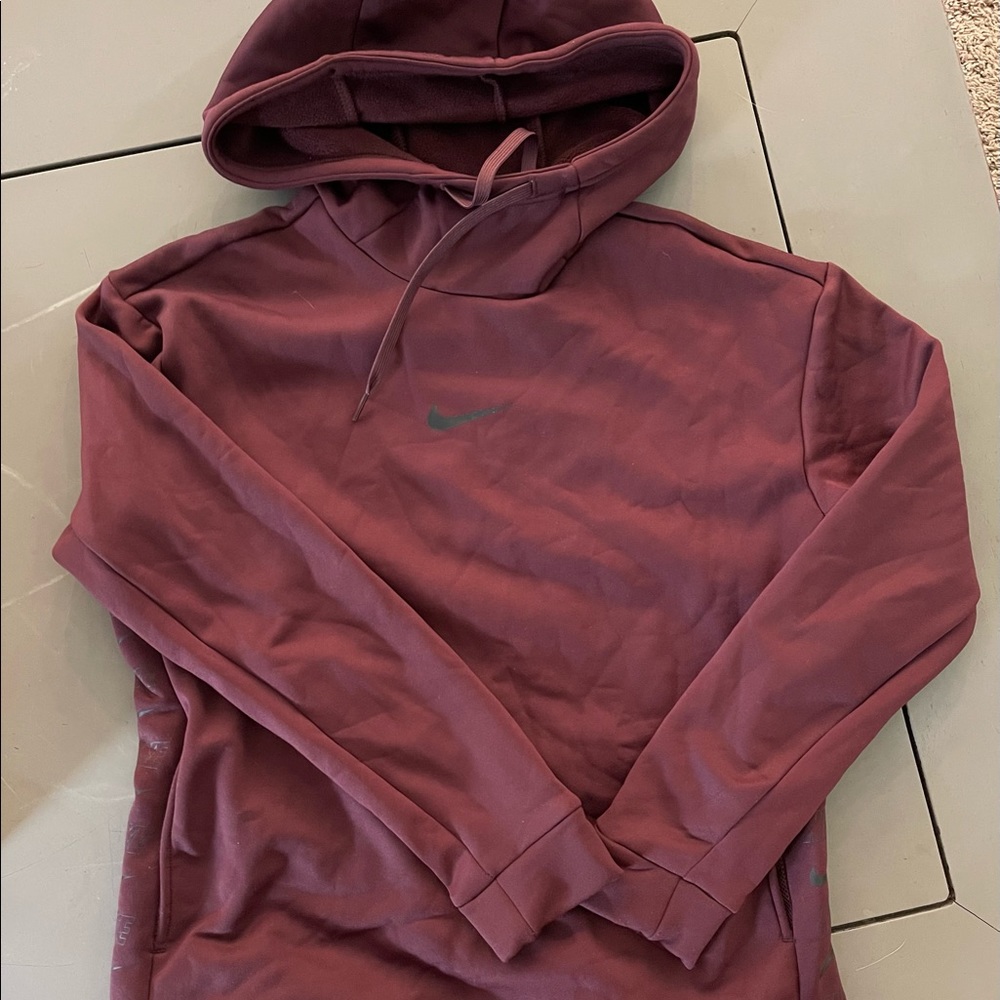 Nike women’s hoodie, burgundy, size extra small